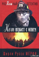 Кот играет с огнем