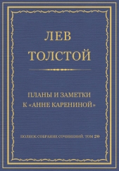 Полное собрание сочинений. Том 20. Планы и заметки к «Анне Карениной»